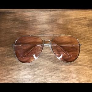 pink aviator glasses!